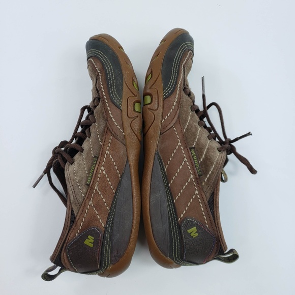 Merrell Mimosa Lace Womens 7.5 Cocoa Nubuck - Picture 5 of 8
